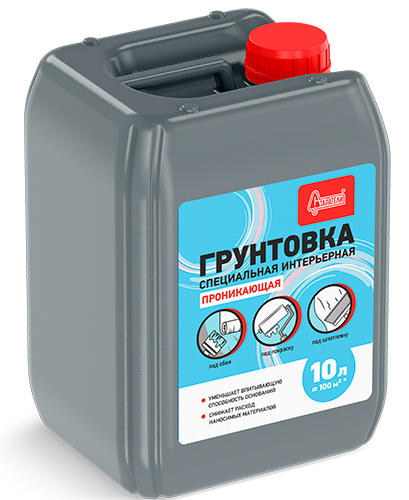 Грунтовка Специальная Интерьерная 5 л канистра, Старатели